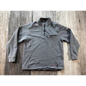 Ariat FR Sweatshirt Mens M Grey Pullover Workwear CAT2 2112 1/4 Zip